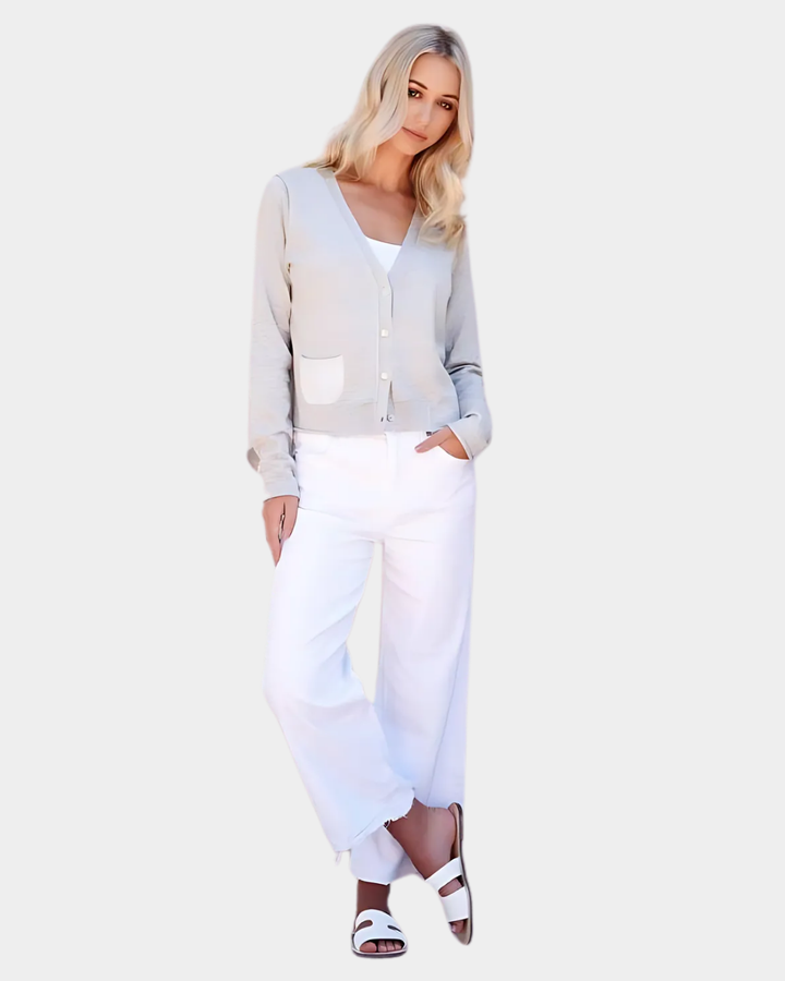 Weekend Tux Back Cardigan