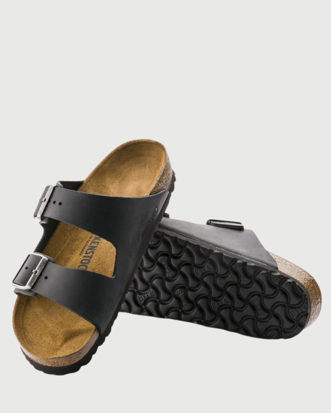Birkenstock Arizona Black Smooth Leather Compleat Lee James