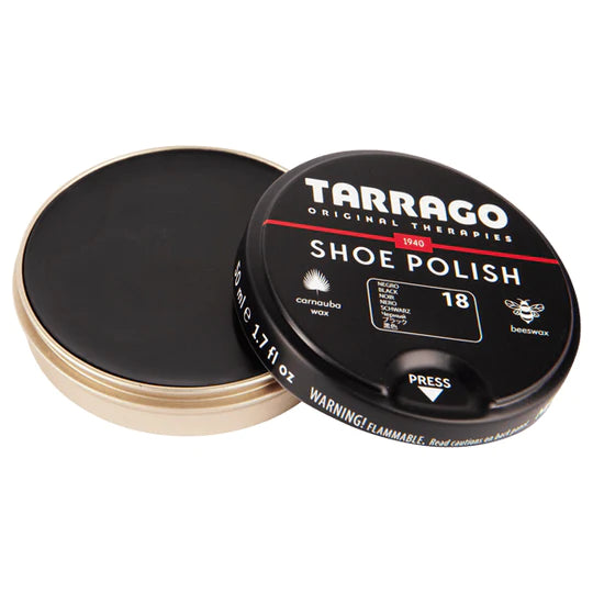 Tarrago Premium Shoe Polish Tin 50ml