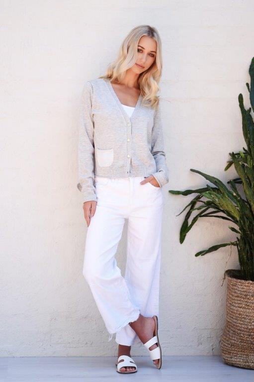 Weekend Tux Back Cardigan