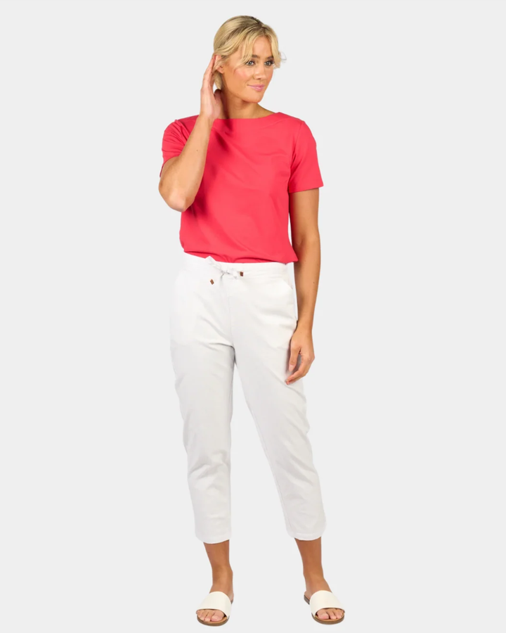 Vassalli Denver 7/8 skinny leg elastic waist pant