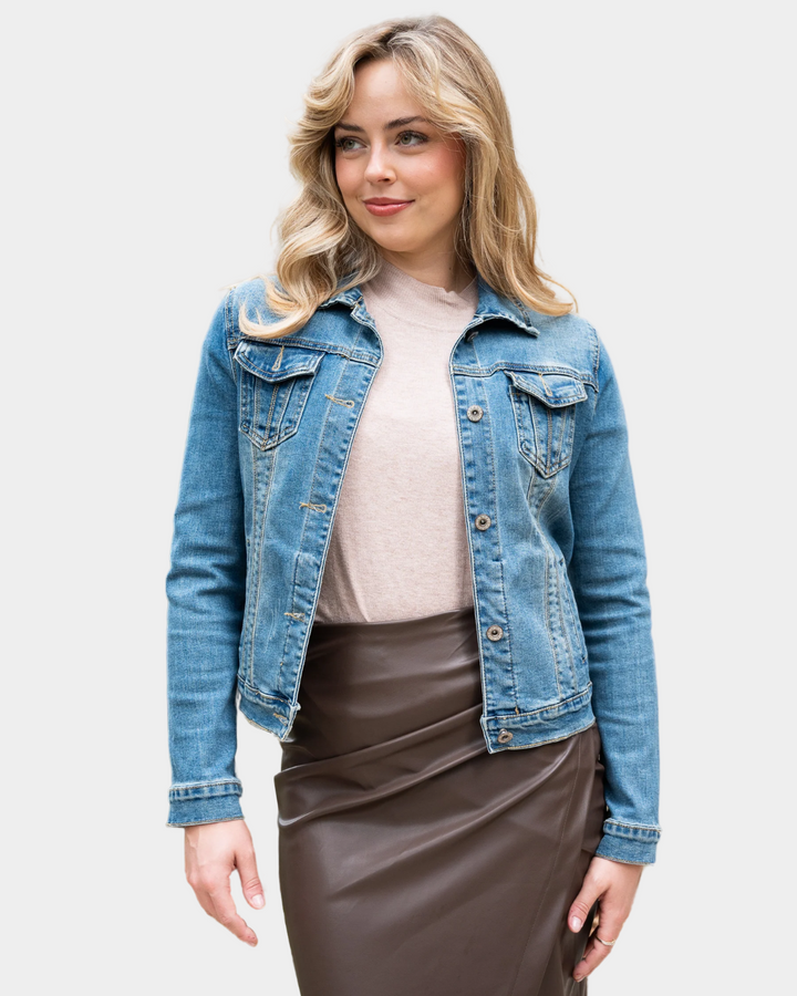 Silver Wishes Denim Jacket