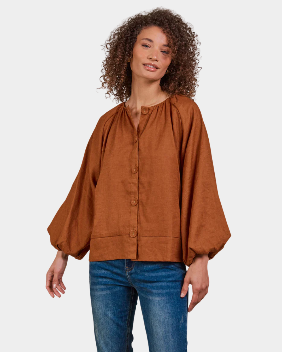 eb & ive Laax Button Blouse