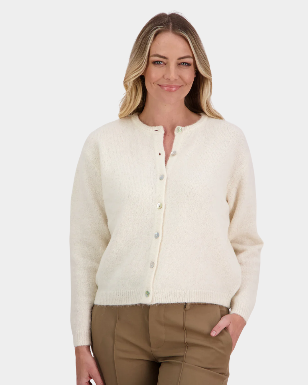 Briarwood Violet Cardigan