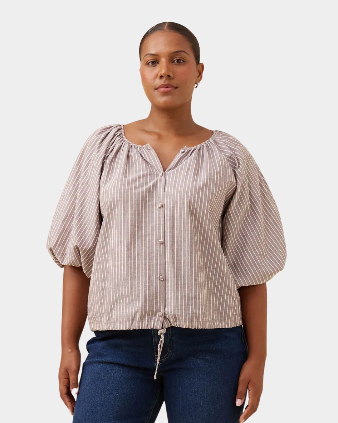 Isle of Mine Lyndell Drawstring Top
