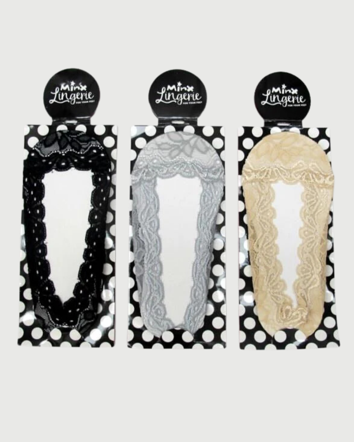 Minx Lace Sockette 3 Pack