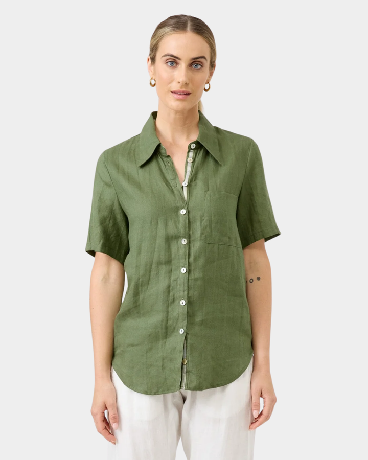 eb &amp; ive Studio Short Sleeve Shirt