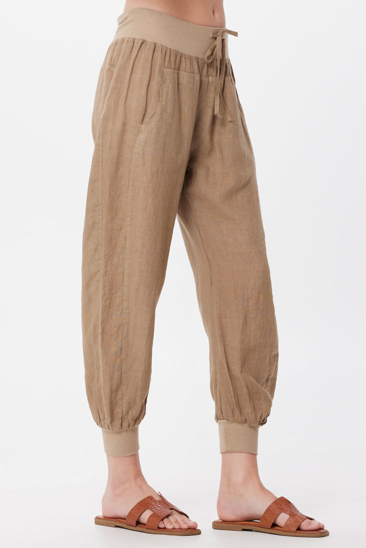 Suzy D Ultimate Linen Joggers