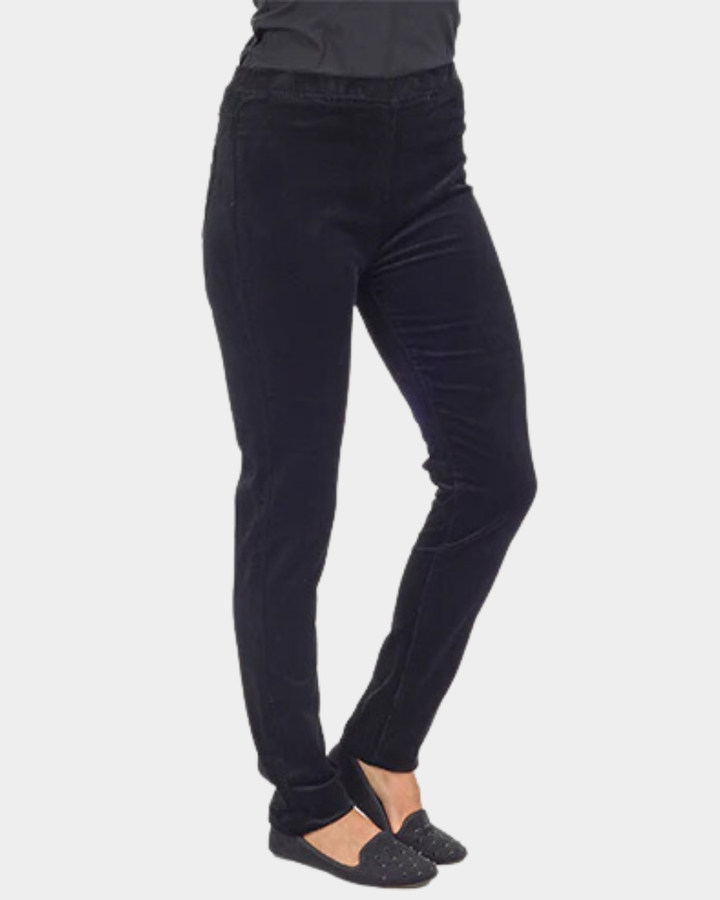 Vassalli Pull on Stretch Legging - Black