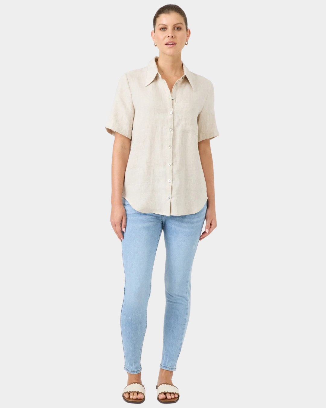 eb &amp; ive Studio Short Sleeve Shirt