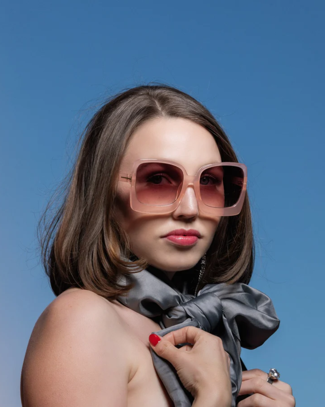 Happy To Sit On Your Face Acid  Sunglasses