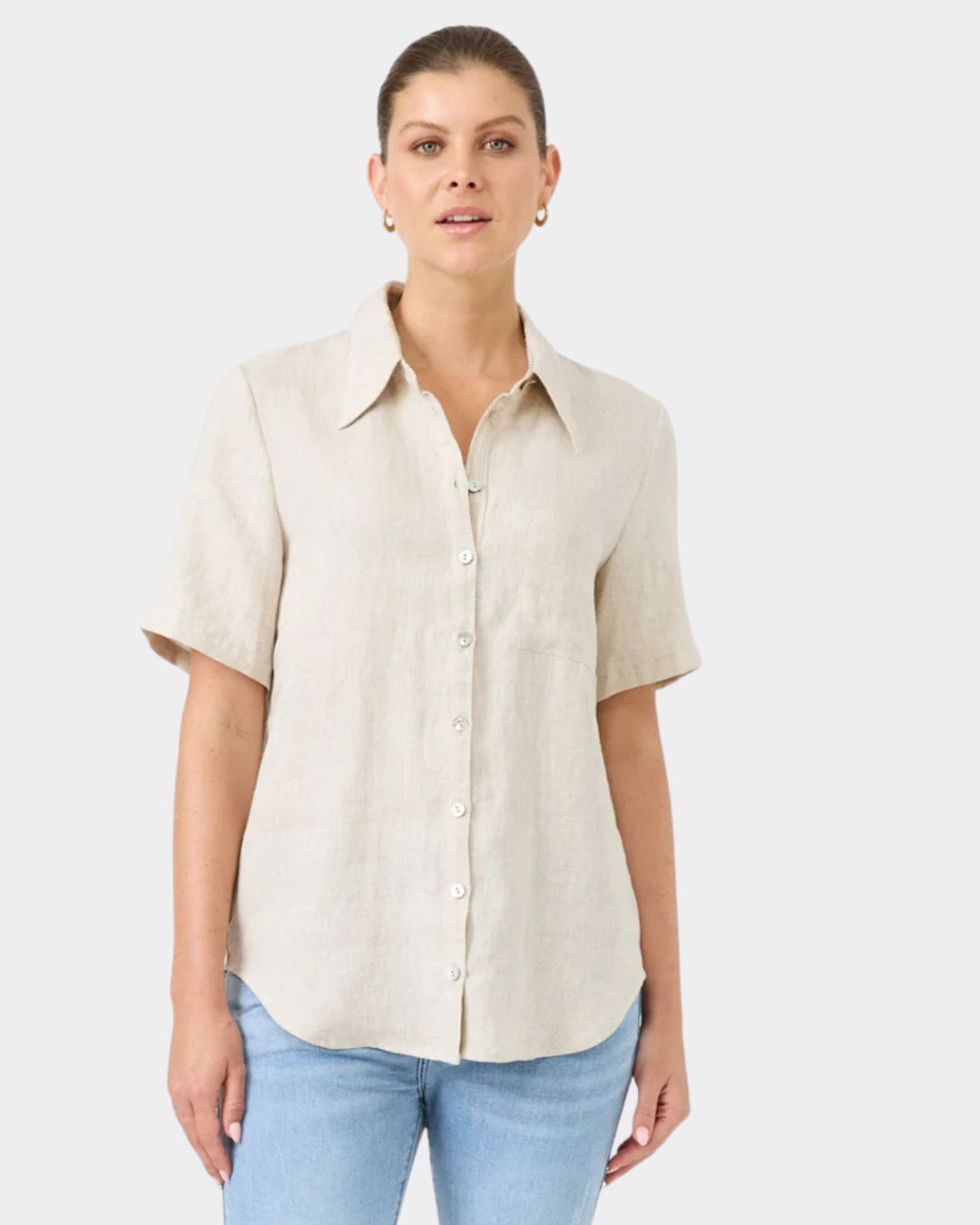 eb &amp; ive Studio Short Sleeve Shirt