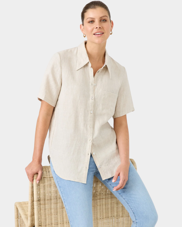 eb &amp; ive Studio Short Sleeve Shirt