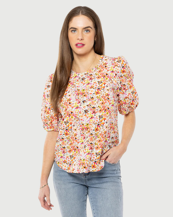 Seeking Lola Relaxed Carefree Top