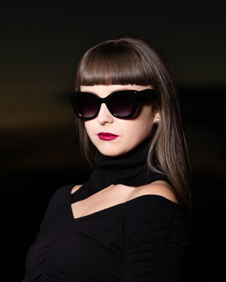 Happy to Sit on your Face Poose Sunglasses