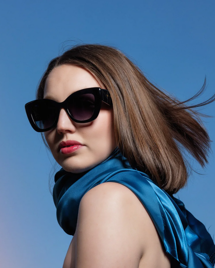 Happy to Sit on your Face Poose Sunglasses