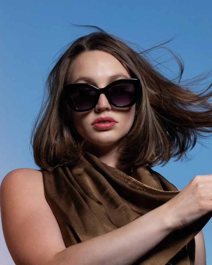 Happy to Sit on your Face Poose Sunglasses