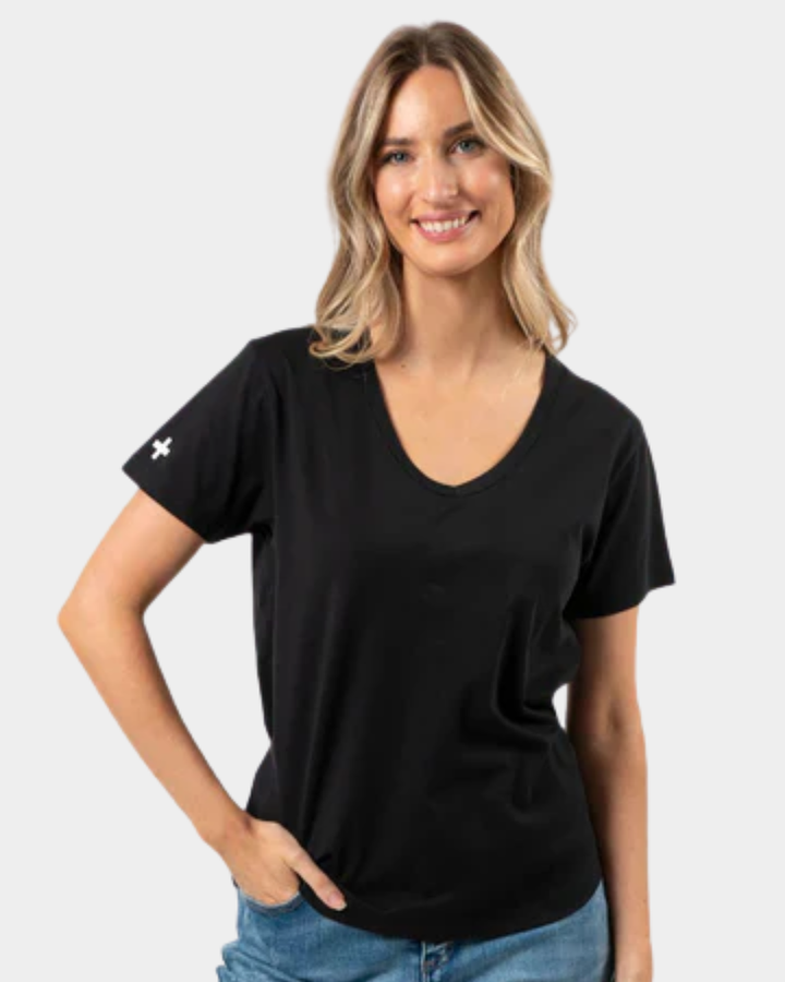 Stella + Gemma Villa V Neck tee