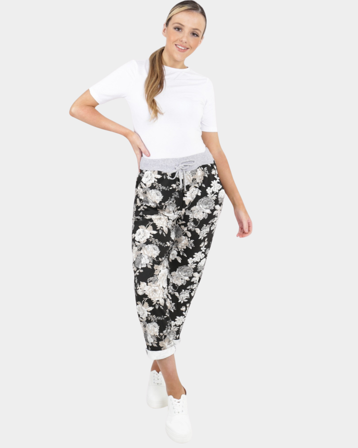 Beau Denver Vintage Floral Jogger