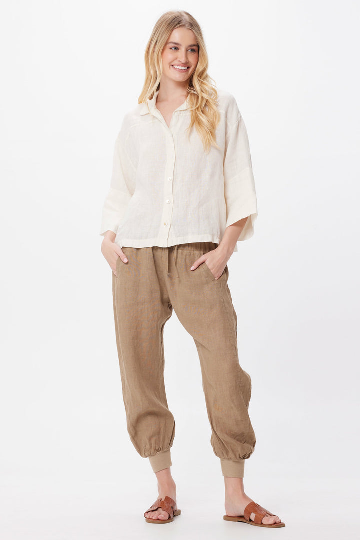 Suzy D Ultimate Linen Joggers