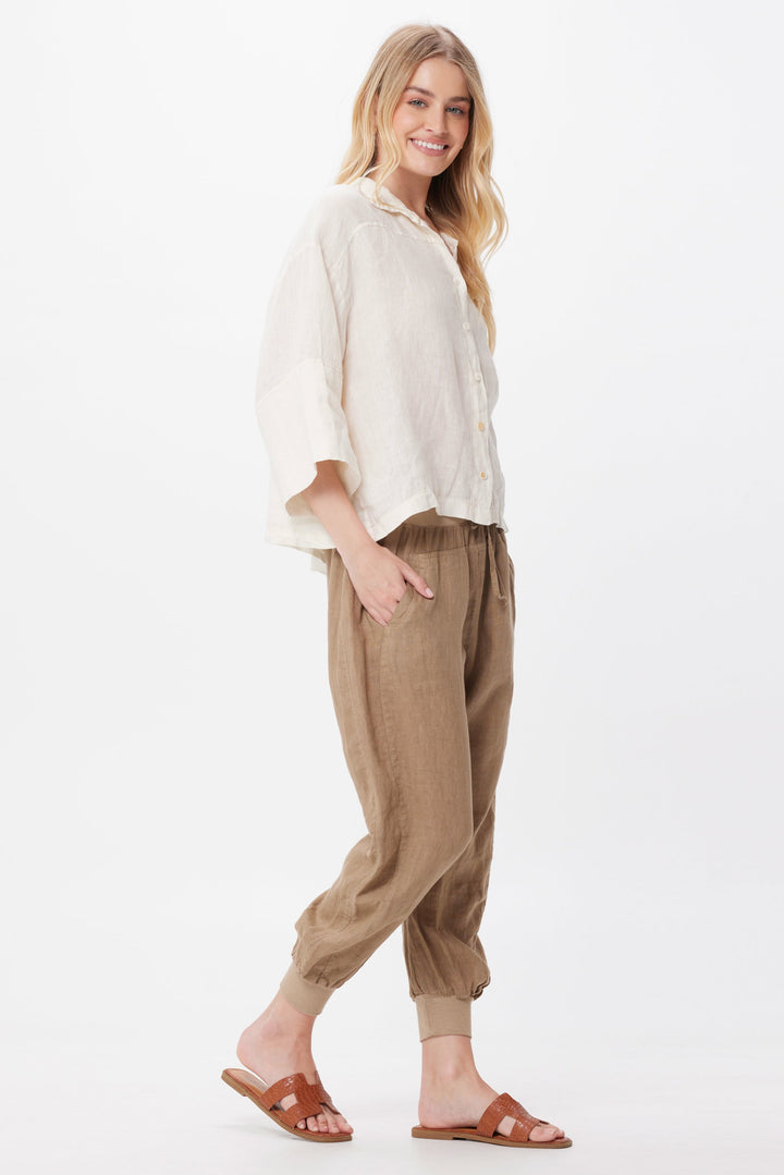 Suzy D Ultimate Linen Joggers