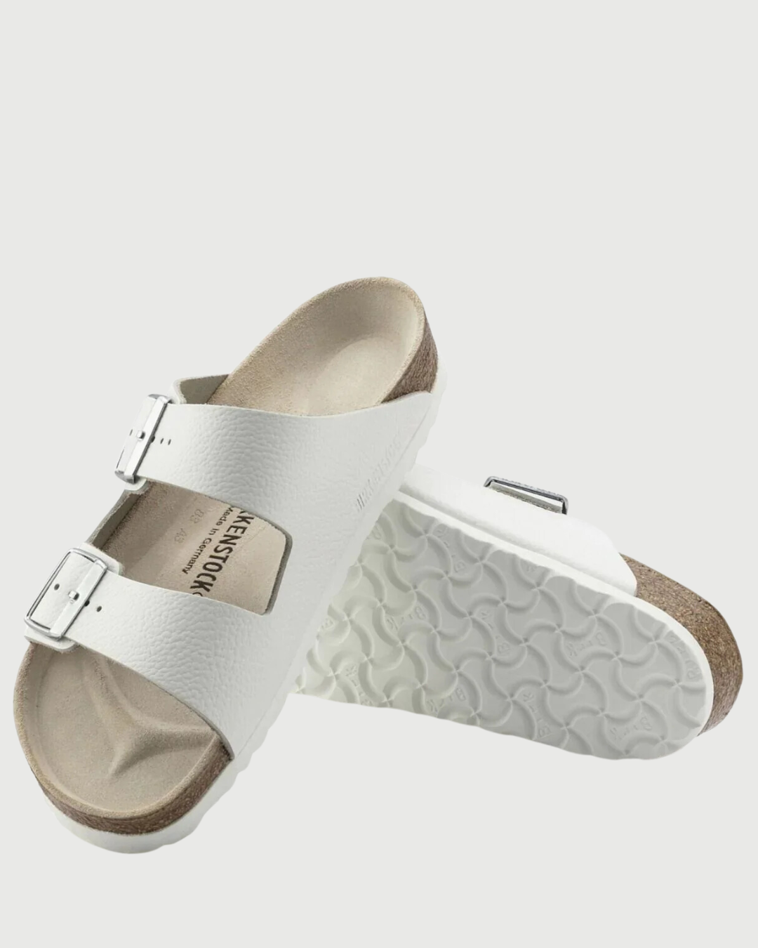 Birkenstock Arizona - Smooth Leather -White