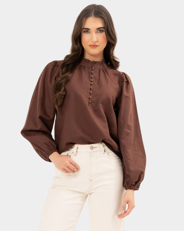 leila & luca Romance Blouse