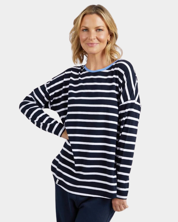 Elm Tully Stripe Long Sleeve Tee