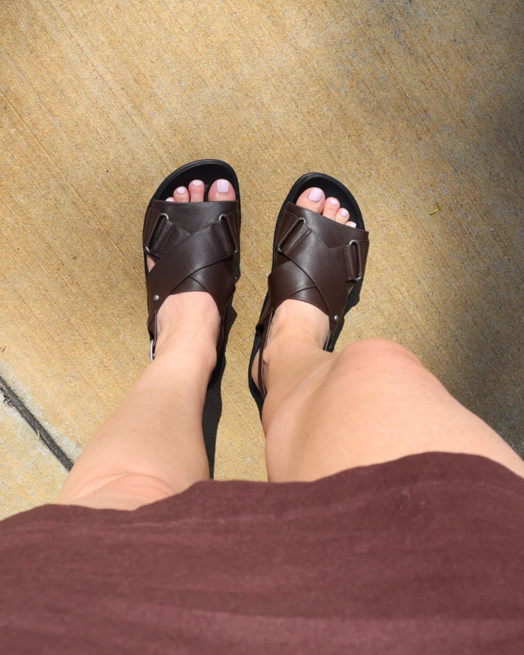 Emu Faye Sandal - Expresso Brown