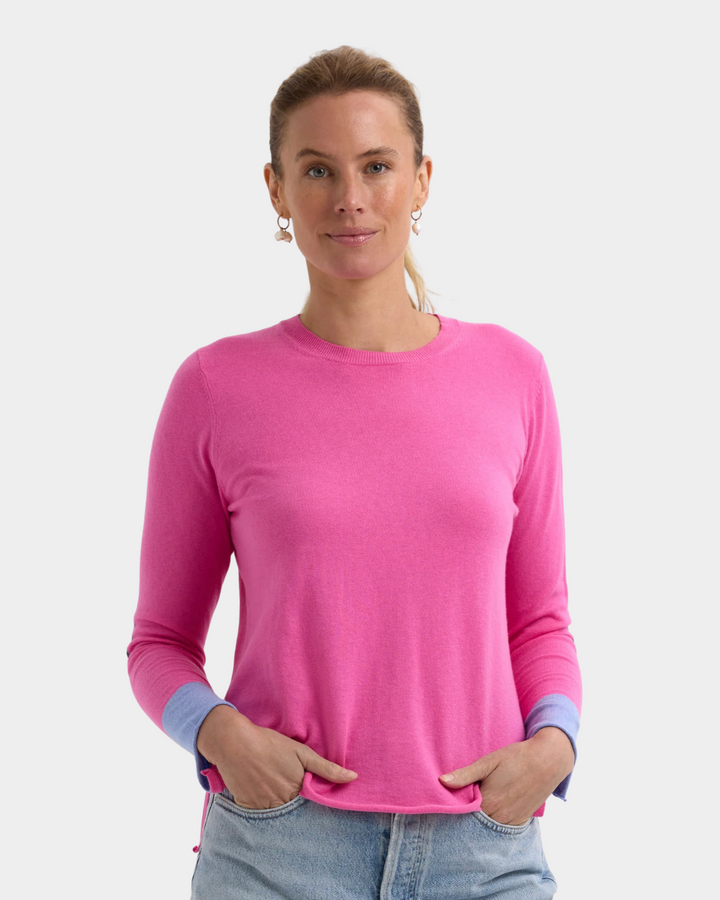 Zaket & Plover Elbow Patch Jumper