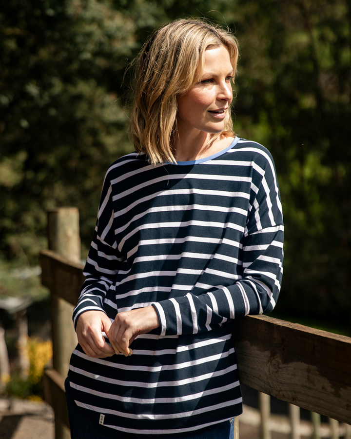 Elm Tully Stripe Long Sleeve Tee