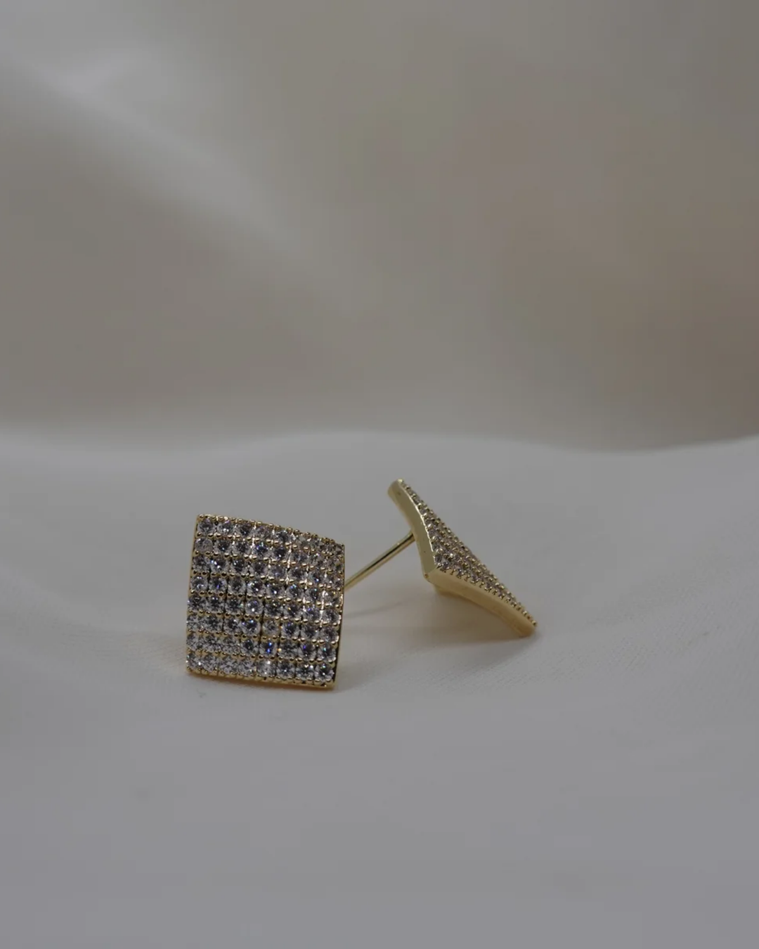 Gregory Ladner Diamante Earrings