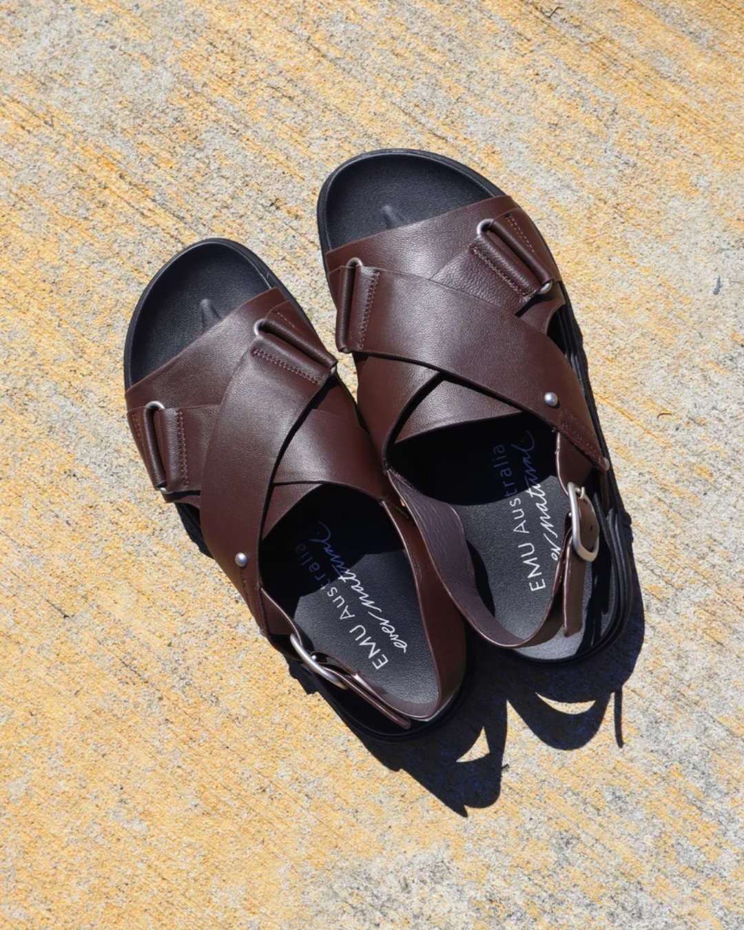 Emu Faye Sandal - Expresso Brown