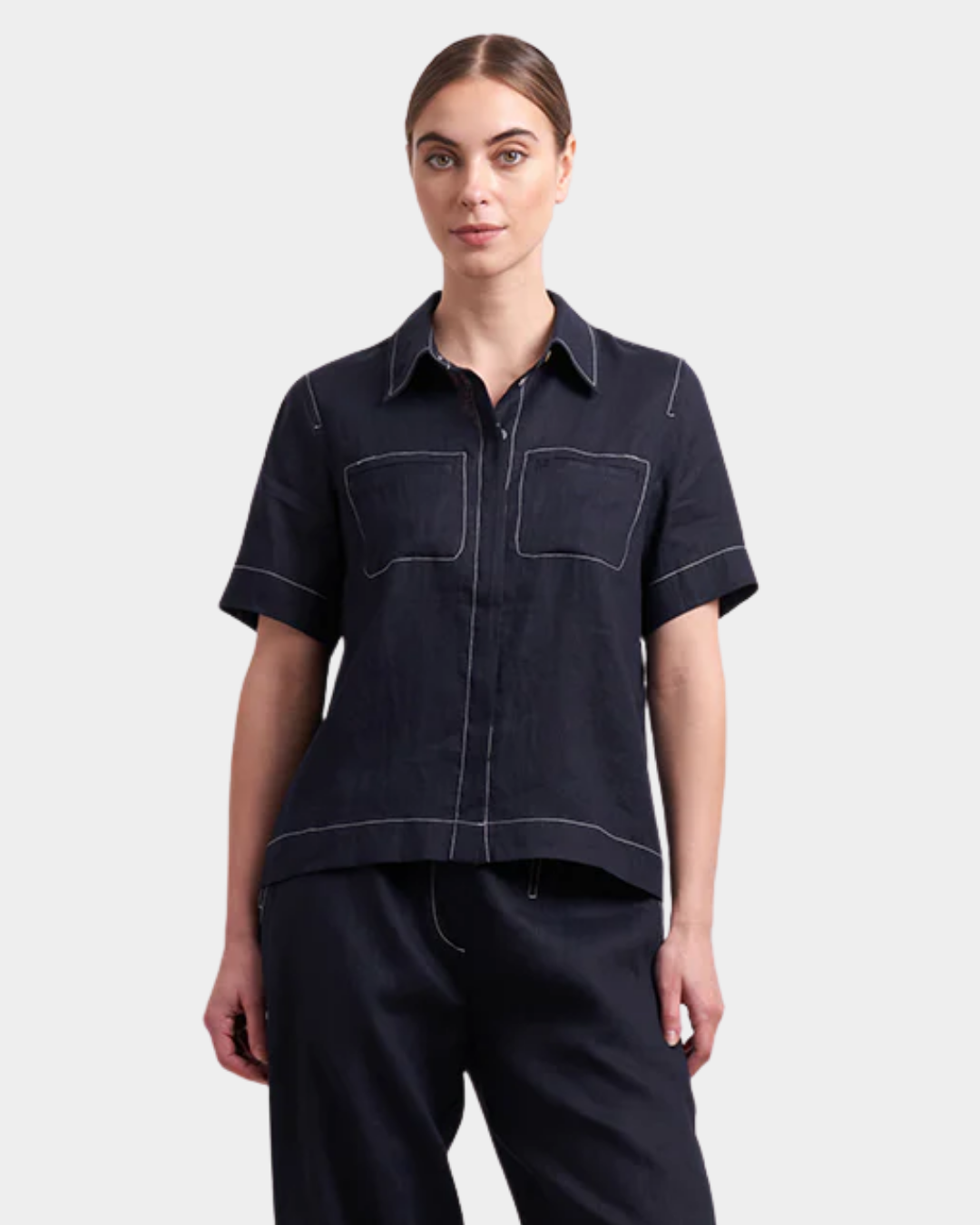 Neris In Contrast Shirt