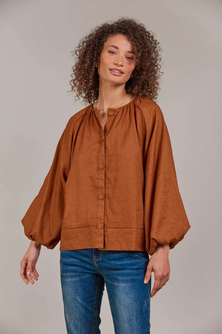 eb & ive Laax Button Blouse