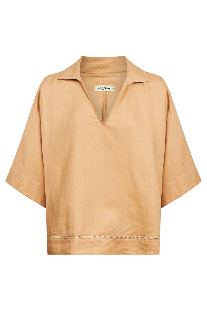 eb & ive Miramar Collared Top