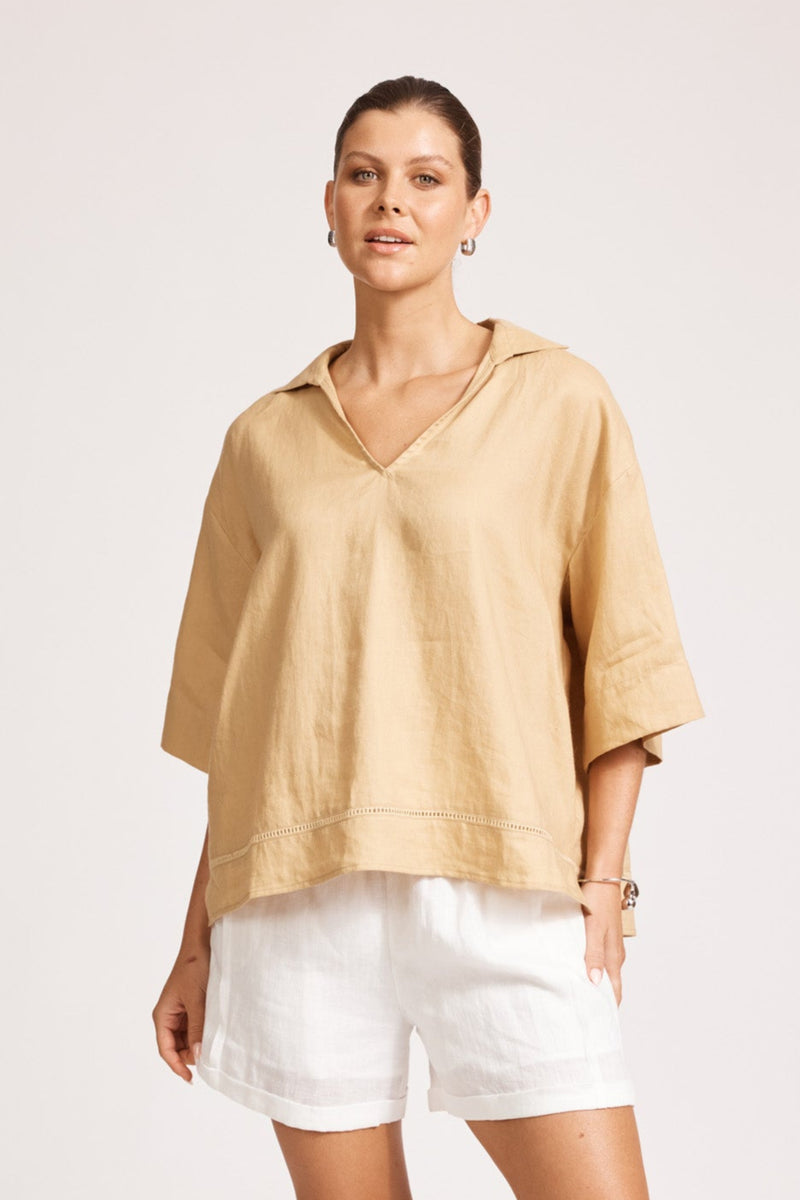 eb & ive Miramar Collared Top