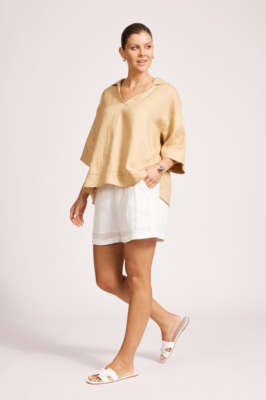 eb & ive Miramar Collared Top