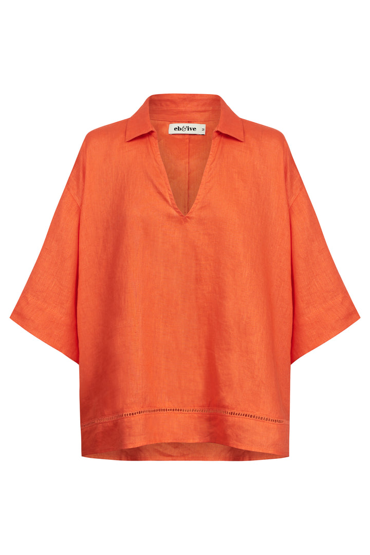eb & ive Miramar Collared Top