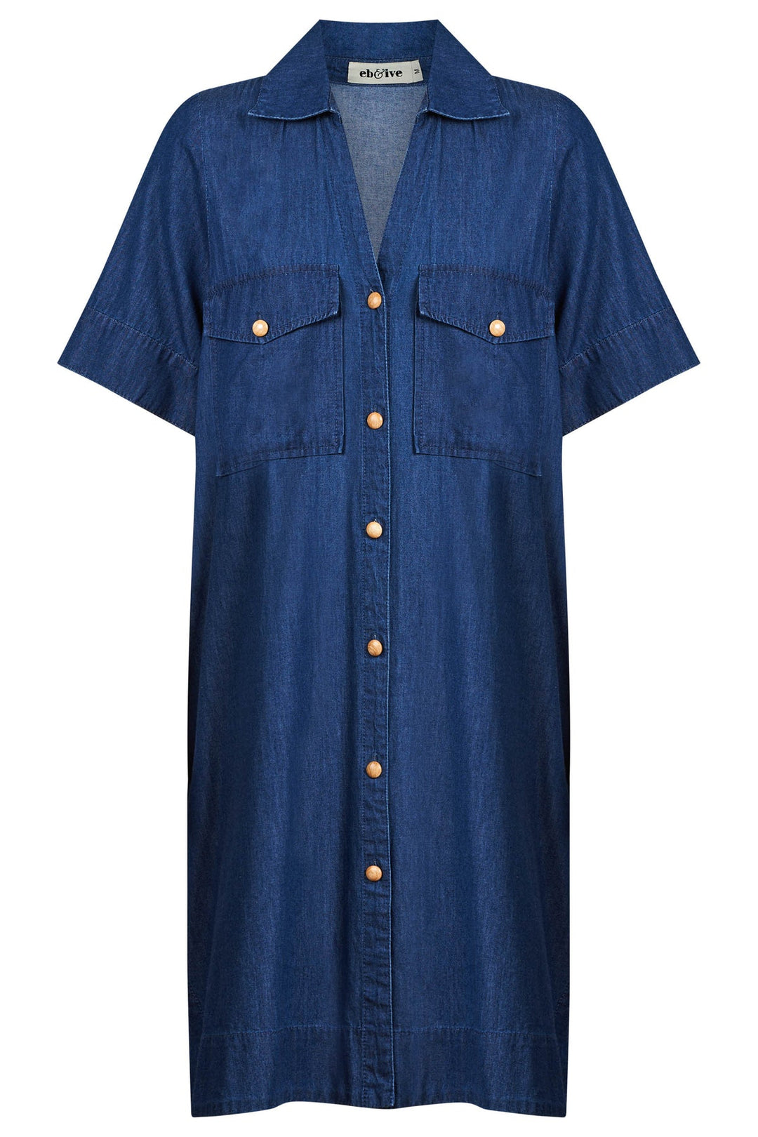 eb + ive Melenia Denim Shirt Dress
