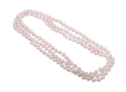 Kiwicraft white freshwater pearl long necklace