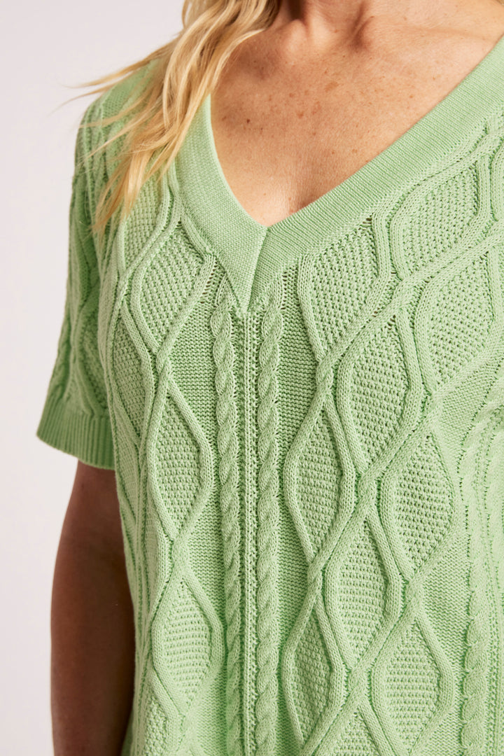 eb + ive Casa Cable V Knit