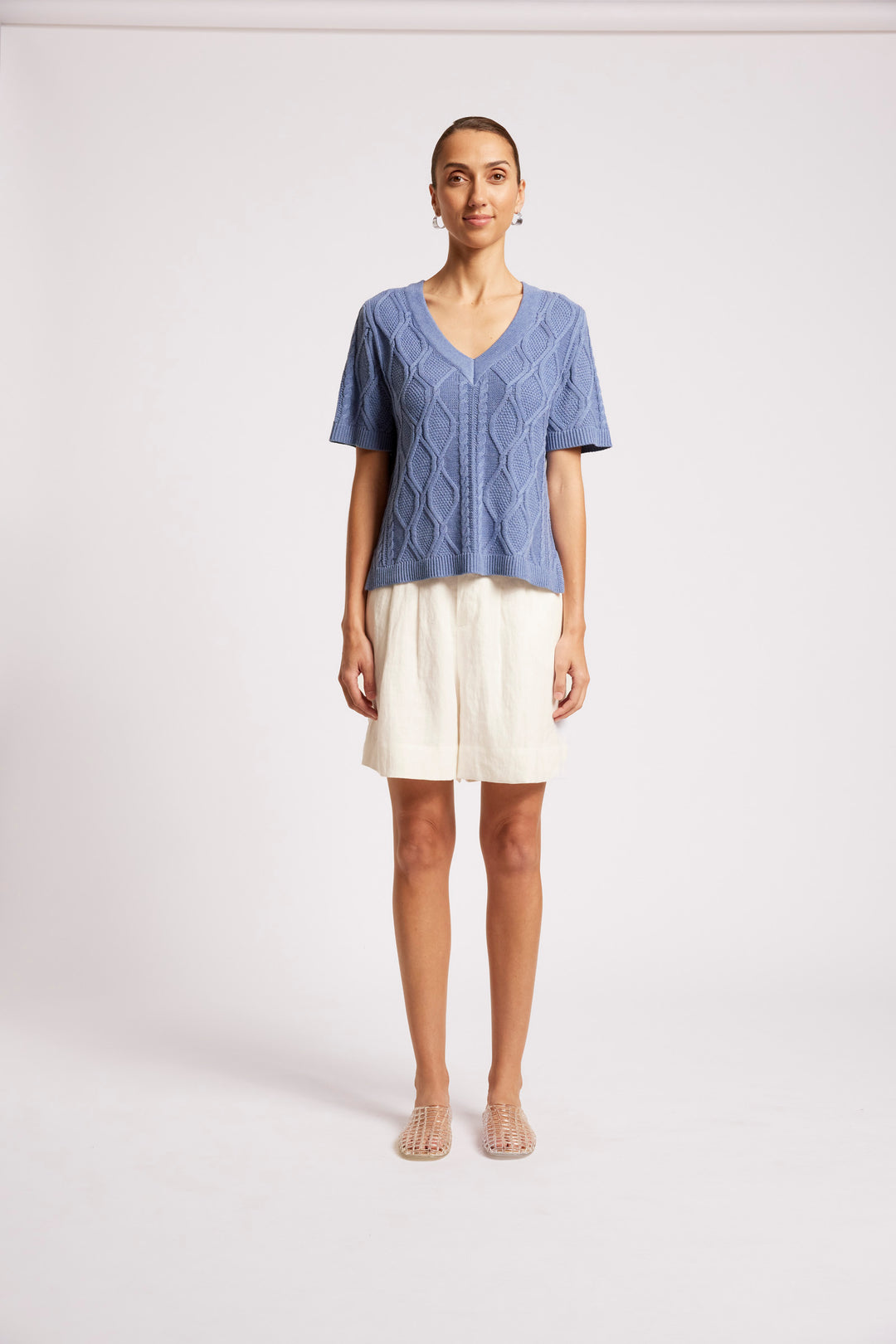 eb + ive Casa Cable V Knit