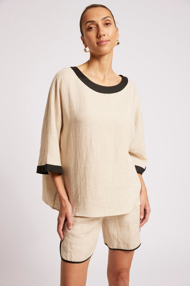 Eb &amp; Ive Maris Relaxed Splice Top