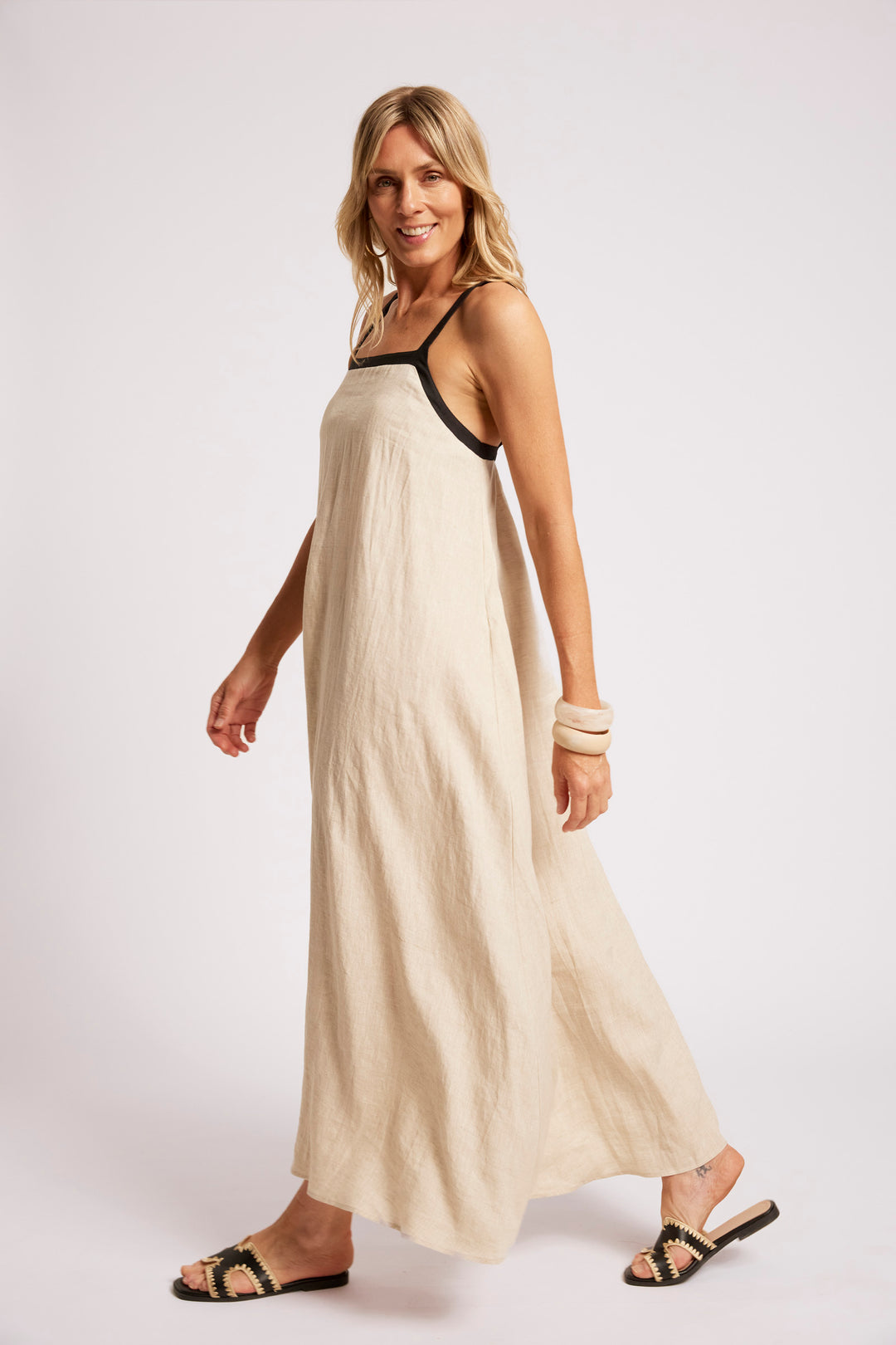 eb &amp; ive Maris Splice Tank Maxi Dress