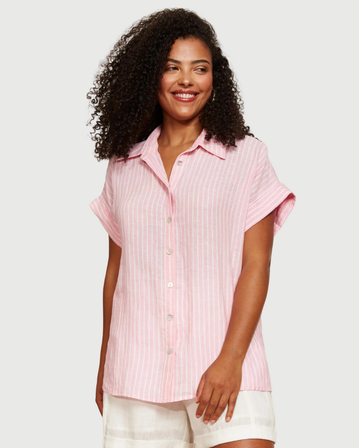 Eb & Ive Sojurn Stripe Shirt