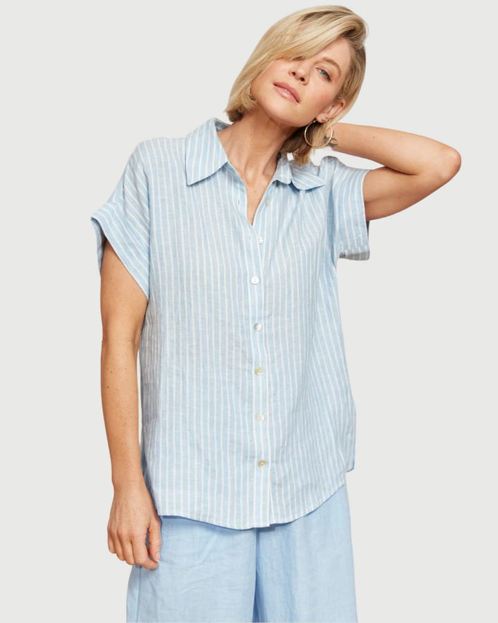 Eb & Ive Sojurn Stripe Shirt