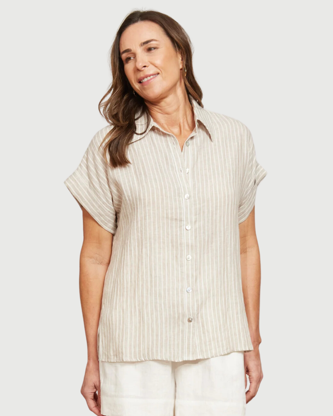 Eb & Ive Sojurn Stripe Shirt