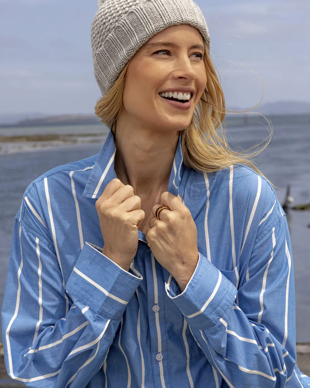 Elm Mia Striped Shirt