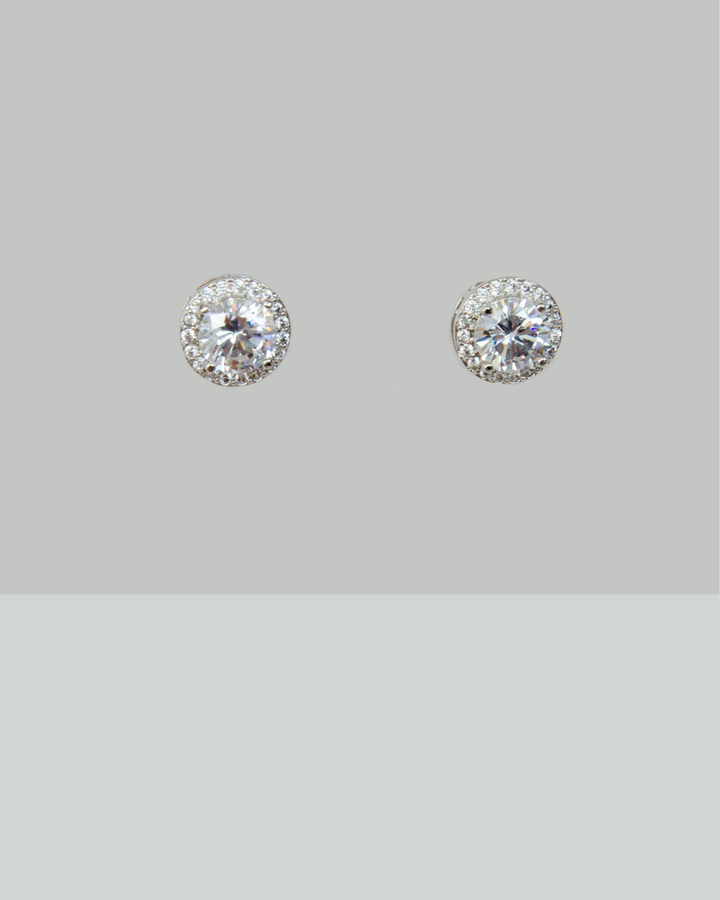 Gregory Ladner Crystal Stud Earrings